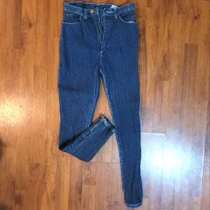 Vintage High-waisted Stretchy Sergio Valente Jeans in Size 7/8